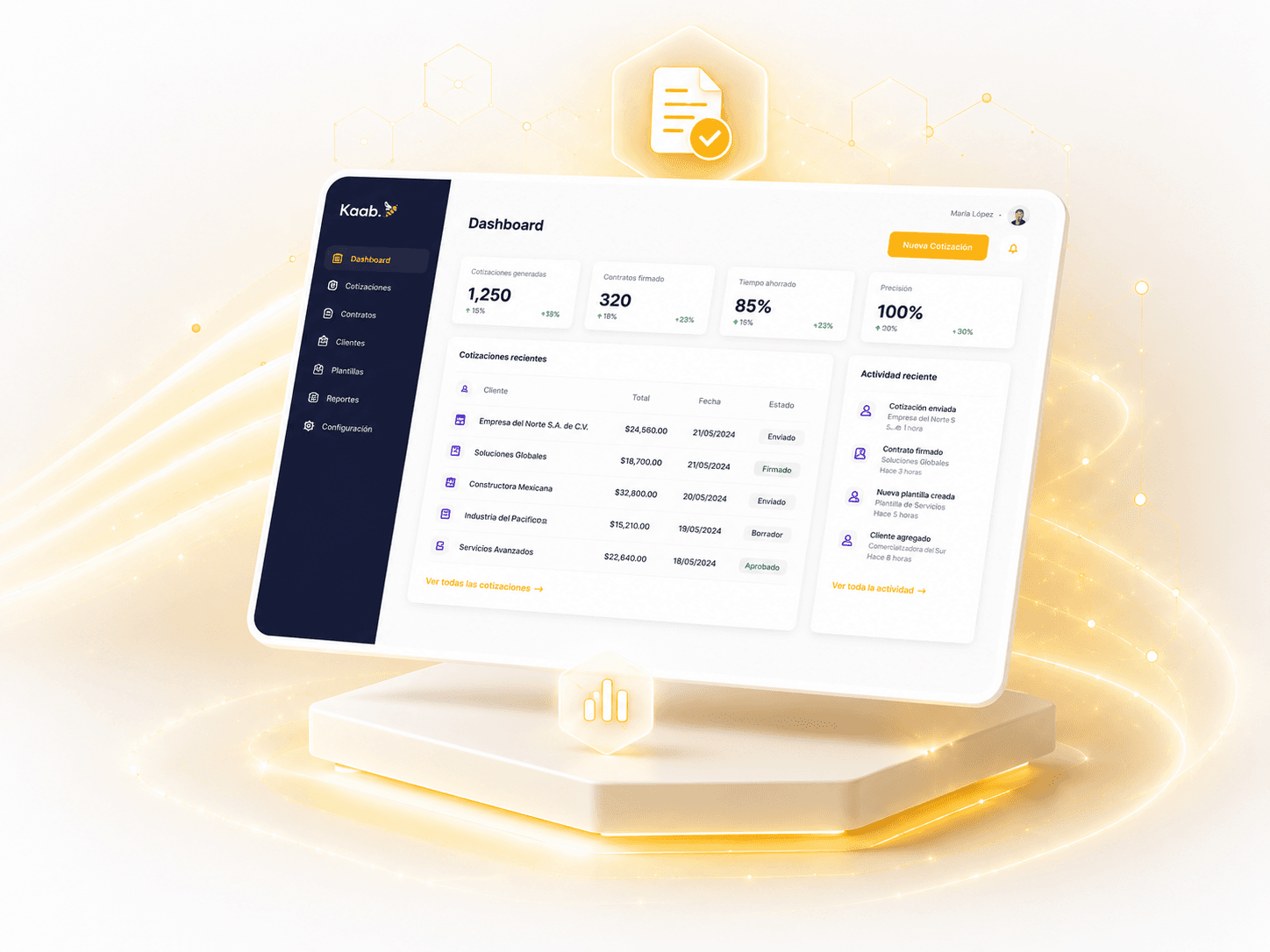 Kaab Dashboard Preview